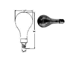 IMPA手冊 編號790238標(biāo)準(zhǔn)透明燈泡E-39(圖1)