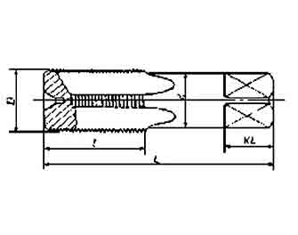 IMPA手冊 編號631560錐形管用直管螺紋攻(圖1)