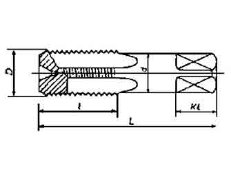 IMPA手冊 編號631464直管用絲攻(圖1)