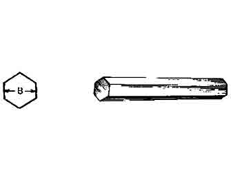 IMPA手冊 編號671515不銹鋼六角棒(圖1)