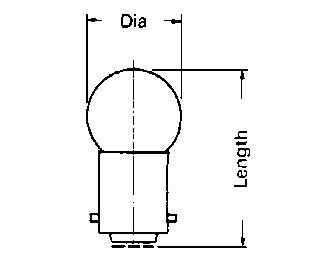 IMPA手冊(cè) 編號(hào)790685接觸式燈腳(圖1)