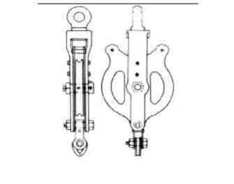 IMPA手冊 編號(hào)231537船用鋼制吊貨用滑車(圖1)