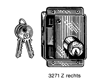 IMPA手冊(cè) 編號(hào)492328櫥柜瑣(圖1)