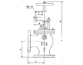 IMPA手冊 編號874551緊急關閉閥(圖1)