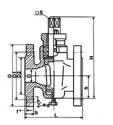 X13W-1.0T二通內(nèi)螺紋全銅旋塞閥(圖2)