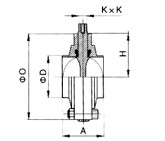 D61X衛(wèi)生級(jí)焊接蝶閥(圖2)