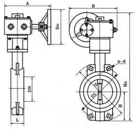 XD371X消防專用信號蝶閥(圖1)