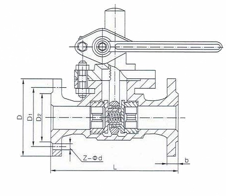 Z44H,Z48H鍋爐快速排污閥(圖1)