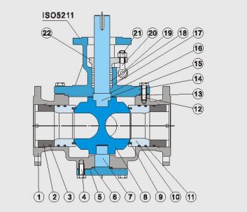 Q46F不銹鋼四通球閥(圖2)