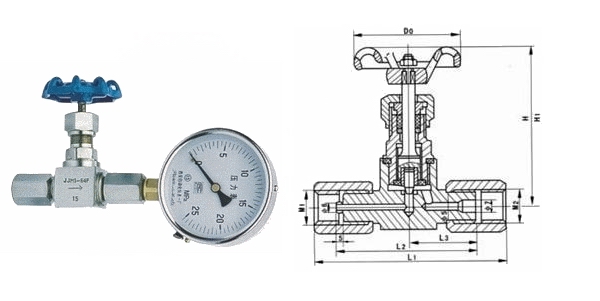 JJM8壓力表截止閥(圖1)