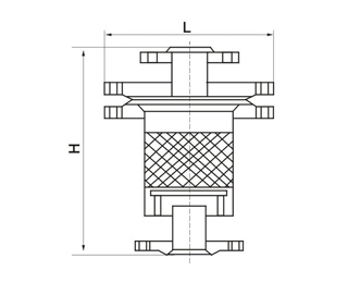 ZHQ-1礫石管道阻火器(圖1)