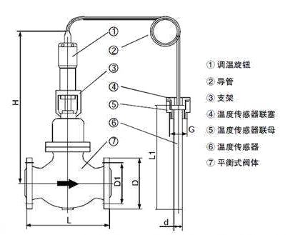 ZZWP自力式溫度控制閥(圖2)