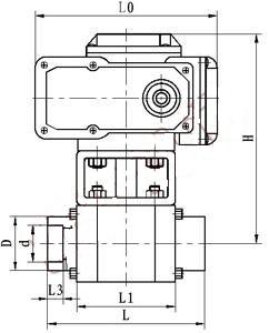 Q911N電動高壓球閥(圖1)