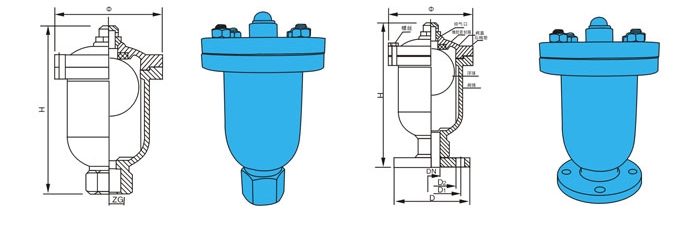 QB1單口自動排氣閥(圖1)