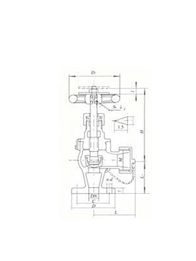 船用日標(biāo)鑄鐵消防閥JIS F7333(圖2)