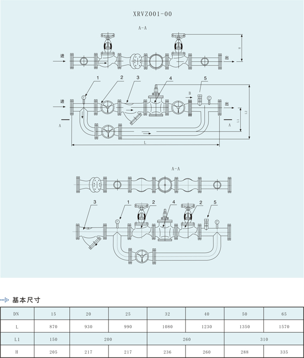 船用青銅疏水閥組(圖1)