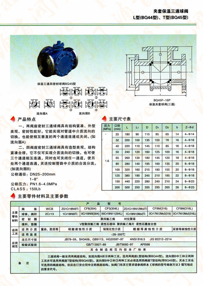 保溫三通球閥(圖1)