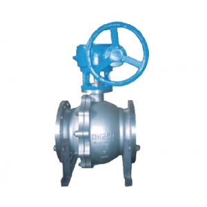 Stainless steel worm gear ball valve Q41